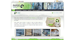 Desktop Screenshot of paperscatalunya.com
